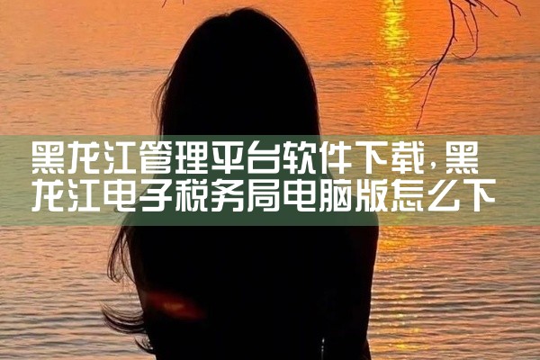 黑龙江管理平台软件下载